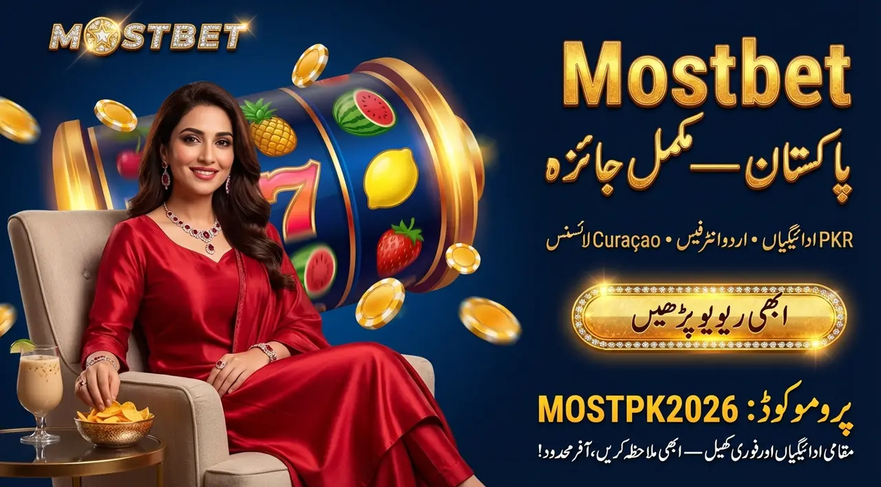 Mostbet پاکستان: آن لائن بیٹنگ اور کیسینو کا مکمل جائزہ
