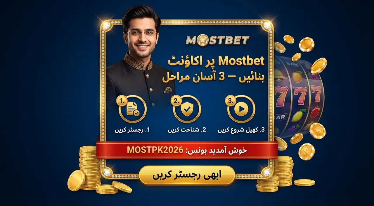 Mostbet کیسینو استعمال کرنے کی مرحلہ وار گائیڈ